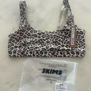 SKIMS Animal Print Bralette